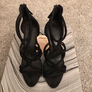 Black Zara heels